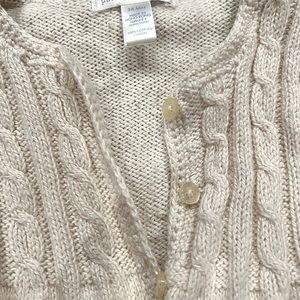 Pottery Barn Cardigan 18/24M & Stripe Cardigan